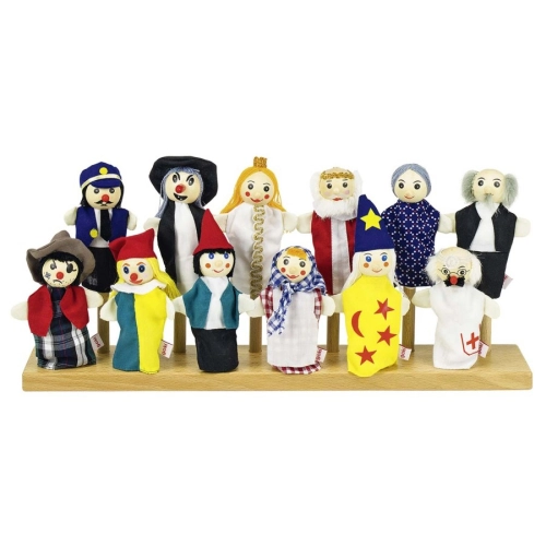 Комплект от 12 детски кукли за пръсти | PAT46080