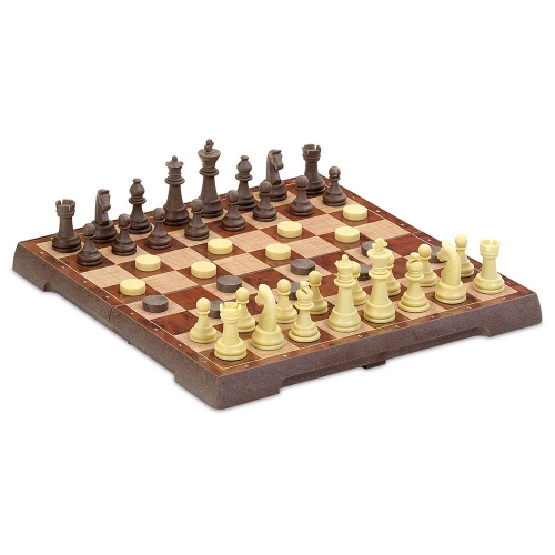 Детска голяма магнитна игра Шах и дама 32 x 32 см. | PAT46095