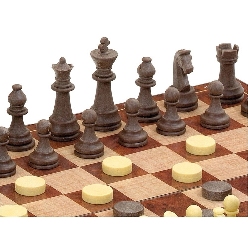 Детска голяма магнитна игра Шах и дама 32 x 32 см. | PAT46095