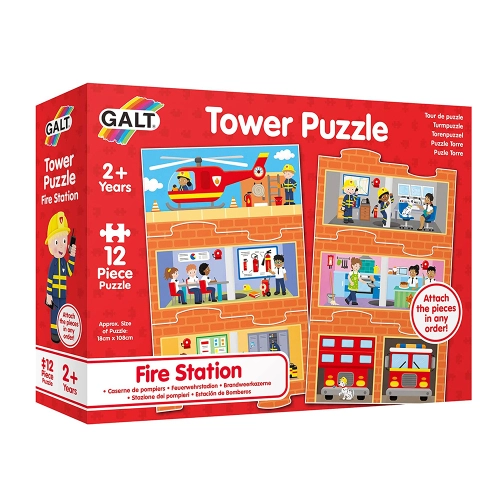 Детски пъзел кула Пожарна станция | PAT46121