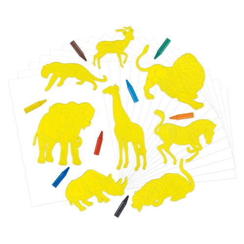 Детски шаблони за творчество Африкански животни | PAT46125