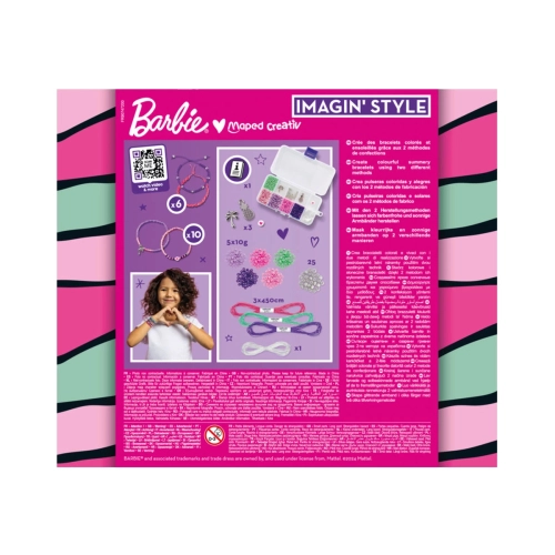 Детски креативен комплект Барби създай гривни | PAT46581