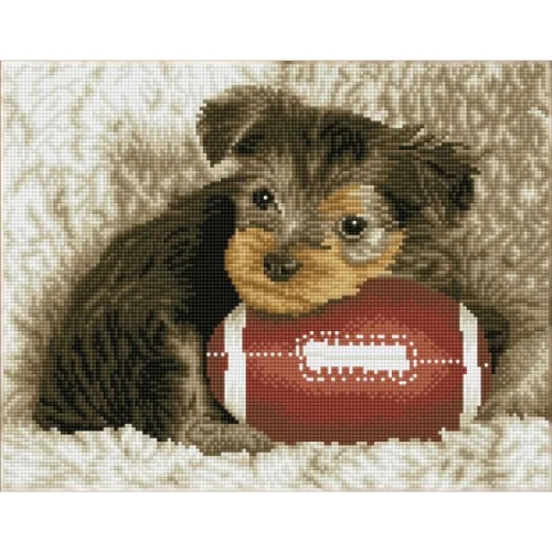 Детски диамантен гоблен Footy Pup 18207 диаманта | PAT46593