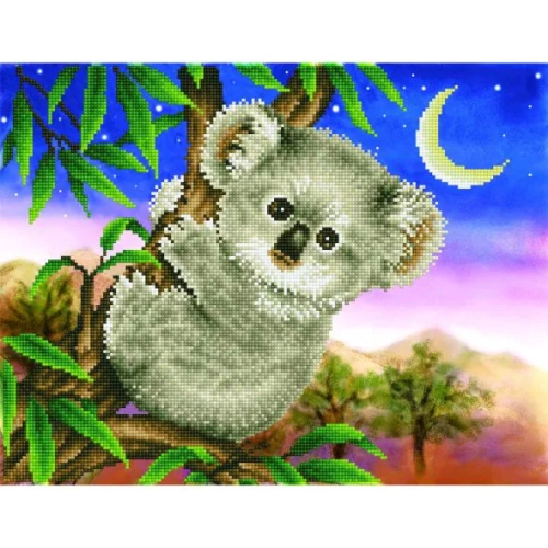 Детски диамантен гоблен Koala Snack 11796 диаманта | PAT46635