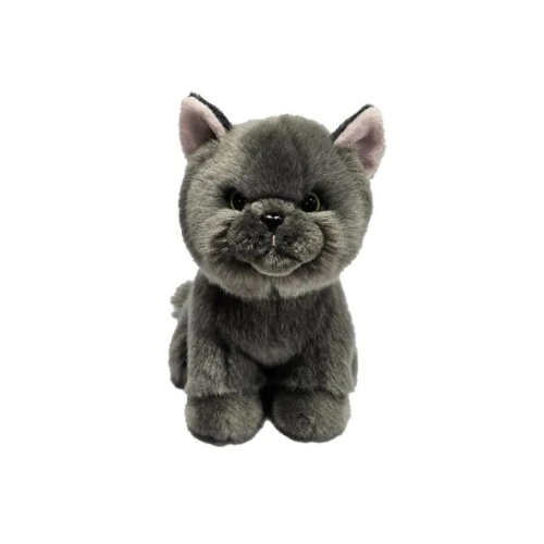 Детска мека плюшена играчка за гушкане Сива персийска котка | PAT46720