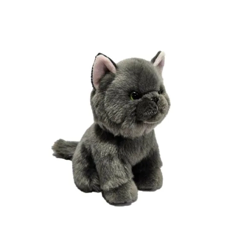 Детска мека плюшена играчка за гушкане Сива персийска котка | PAT46720