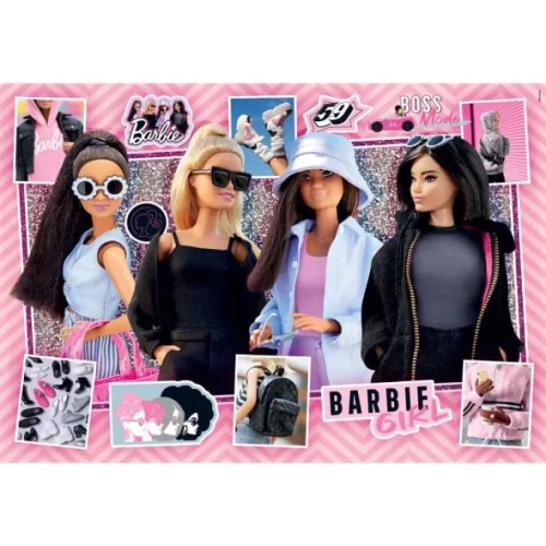 Детски цветен занимателен пъзел за момиченца 104части Barbie | PAT46744