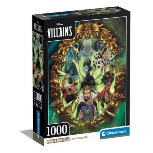 Детски цветен занимателен пъзел 1000 части Villains | PAT46753