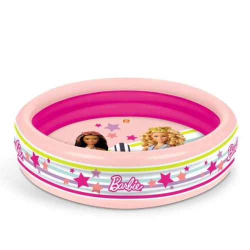 Детски цветен надуваем басейн за момичета 3 нива Barbie  | PAT46868