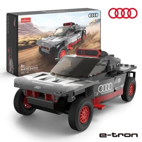 Детска кола Audi RS Q e-tron Bricks за сглобяване 1:30 | PAT46890