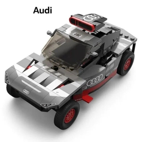 Детска кола Audi RS Q e-tron Bricks за сглобяване 1:30 | PAT46890