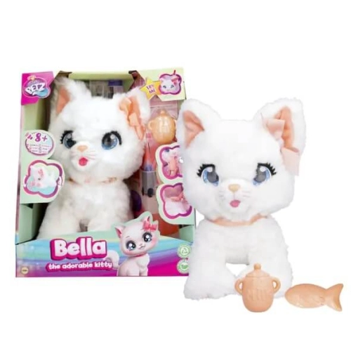 Детска интерактивна играчка Очарователното бяло коте Bella | PAT47145