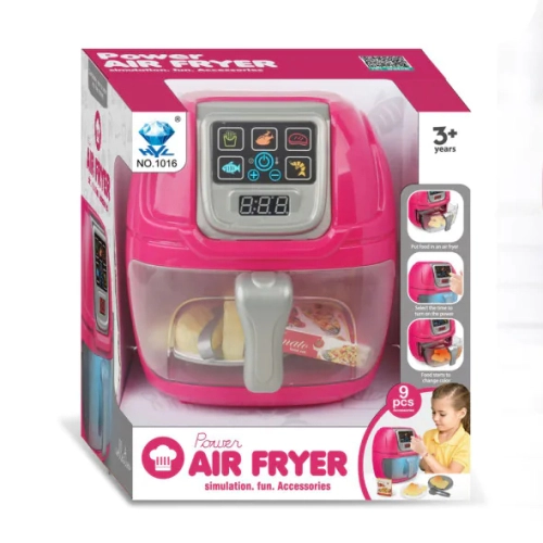 Розов мултифункционален уред за готвене Power Air Fryer | PAT47205