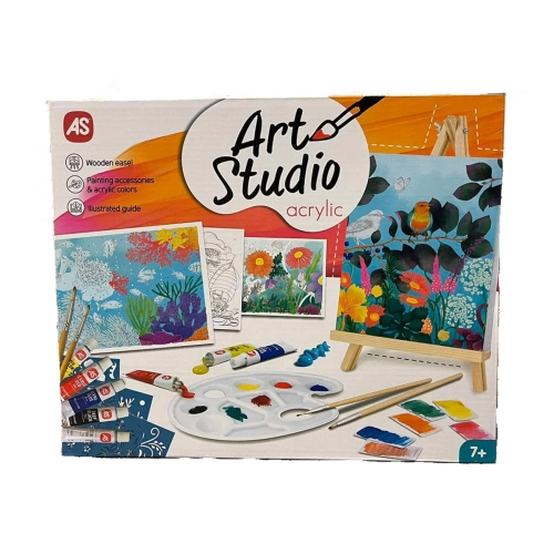 Детски занимателен комплект за рисуване Акрил | PAT47422