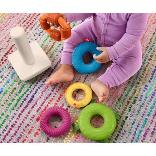 Бебешка образователна играчка Кула за редене и баланс | PAT47561