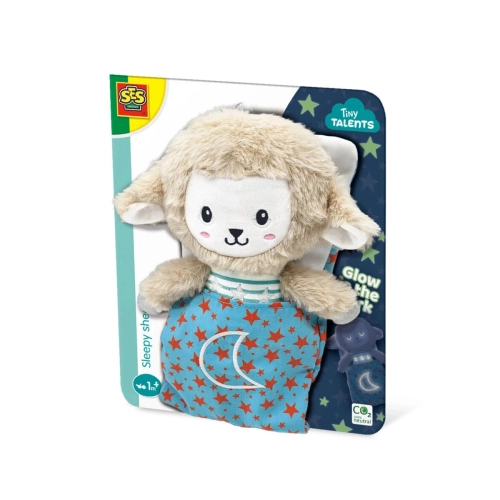 Бебешка играчка Овчица Нощен приятел свети в тъмното | PAT47562