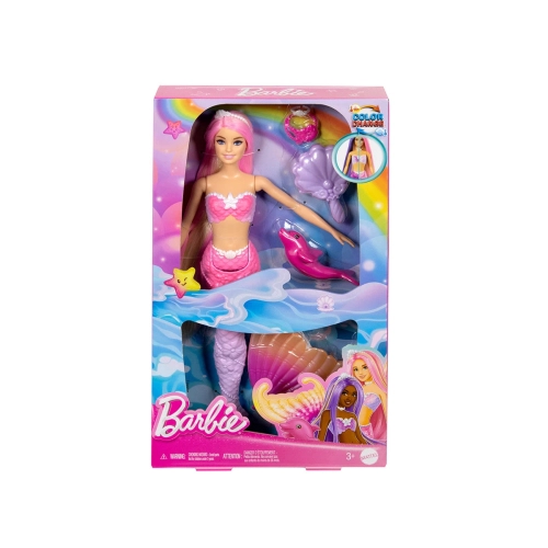 Детска кукла Barbie Fantasy: Русалка с промяна на цвета | PAT47592