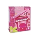 Детско розово електронно пиано с микрофон, крачета и столче  - 2