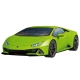 Детски 3D Пъзел 108 елемента Lamborghini Huracán EVO Verde  - 3