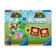 Комплект 3 броя детски пъзел + мемори: Супер Марио  - 1