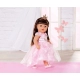 Рокля за принцеса за детска кукла Baby Born Делукс  - 3