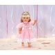 Рокля с корона за детска кукла Dolly Moda 43 см  - 2