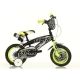 Детско колело с помощни колела BMX 12“ Black/Yellow 