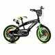 Детско колело с помощни колела BMX 16“ Black/Green 