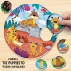 Детска образователна игра Montessori Baby Round Puppies  - 3