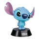 Детска синя настолна лампа Icons Stitch 12 cm  - 4