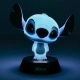 Детска синя настолна лампа Icons Stitch 12 cm  - 6