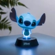 Детска синя настолна лампа Icons Stitch 12 cm  - 7