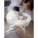 Бебешки бял кош за новородено Angel Nest White  - 2