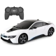 Детска бяла кола с дистанционно RC BMW i8 1:18 59200  - 1