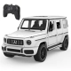 Детска бяла кола с дистанционно RC Mercedes-Benz G63 1:24  - 3