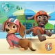 Комплект 3 броя детски пъзела за сглобяване Paw Patrol  - 4