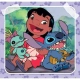 Комплект 3 броя детски занимателни пъзела х 48ч. Stitch  - 2