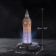 Детски пъзел 3D Big Ben London Night Edition с LED светлини  - 5