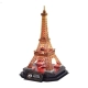 Пъзел 3D Eiffel Tower Paris Night Edition с LED светлини  - 3