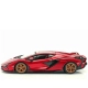 Детски модел на червена кола 1:24 Lamborghini Sian FKP37  - 3