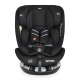 Детски комфортен стол за кола Nitro черен с Isofix  - 2