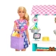 Детски комплект за игра Кукла Barbie с фермерски щанд  - 2