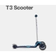 Детска синя тротинетка с три колела scooTer T3  - 2