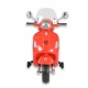 Детски червен акумулаторен мотор 801 Vespa GTS Super  - 2