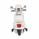 Детски бял акумулаторен мотор 801 Vespa GTS Super  - 4