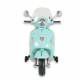 Детски зелен акумулаторен мотор 801 Vespa GTS Super  - 2