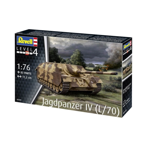 Детски сглобяем модел Jagdpanzer IV L/70 83 части | PAT51422