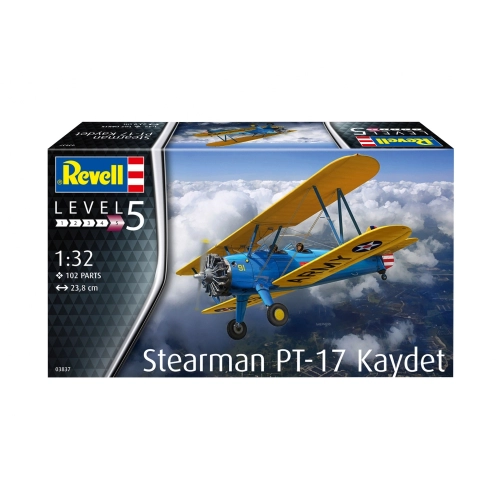 Детски сглобяем модел Stearman PT-17 Kaydet 102 части | PAT51429