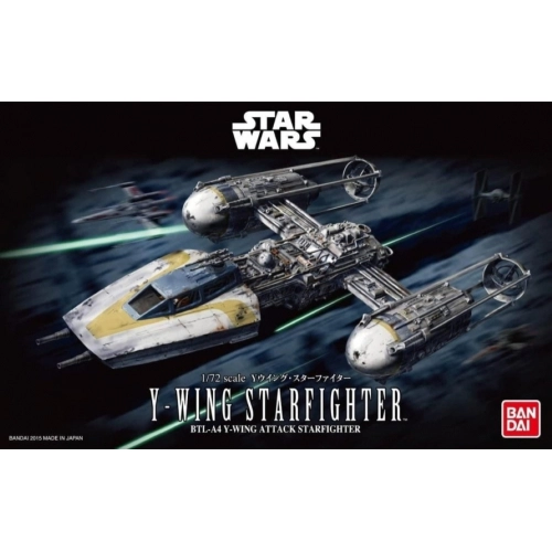 Детски сглобяем модел Bandai Star Wars Y-Wing Starfighter | PAT51435