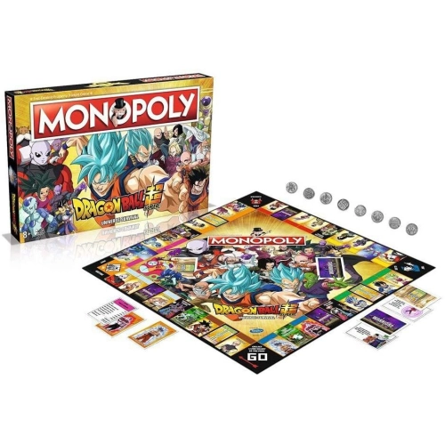 Детска забавна семейна настолна игра Monopoly Dragon Ball | PAT51953